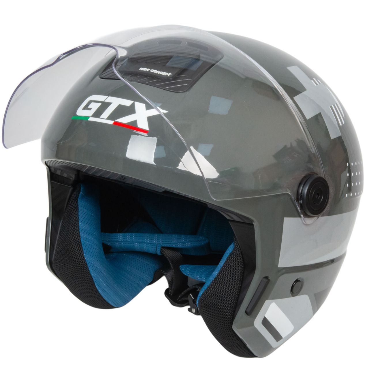 Шлем мото открытый GTX NE02 №2 (XL)