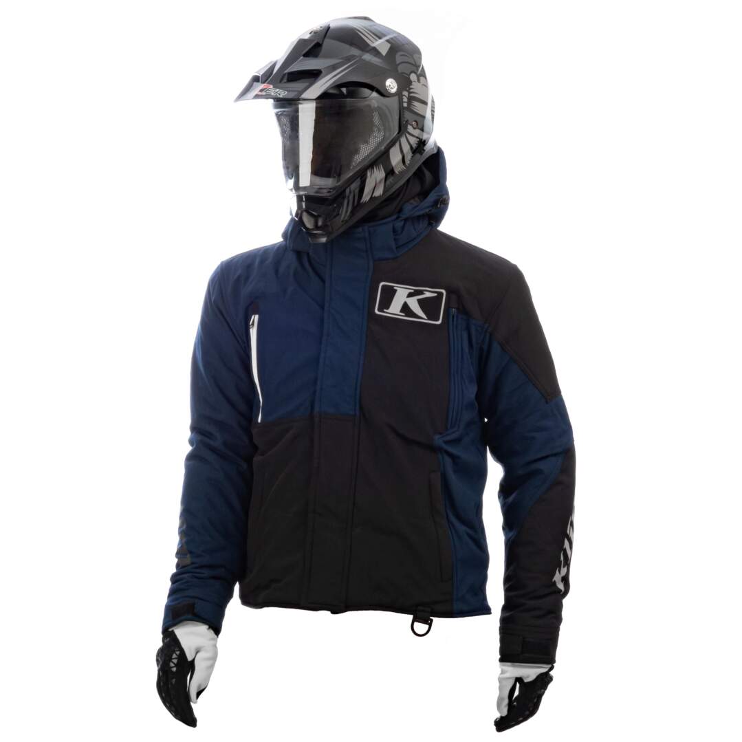 Куртка для снегохода KLIM KOMPOUND №2 black-gray (текстиль) (XXL)