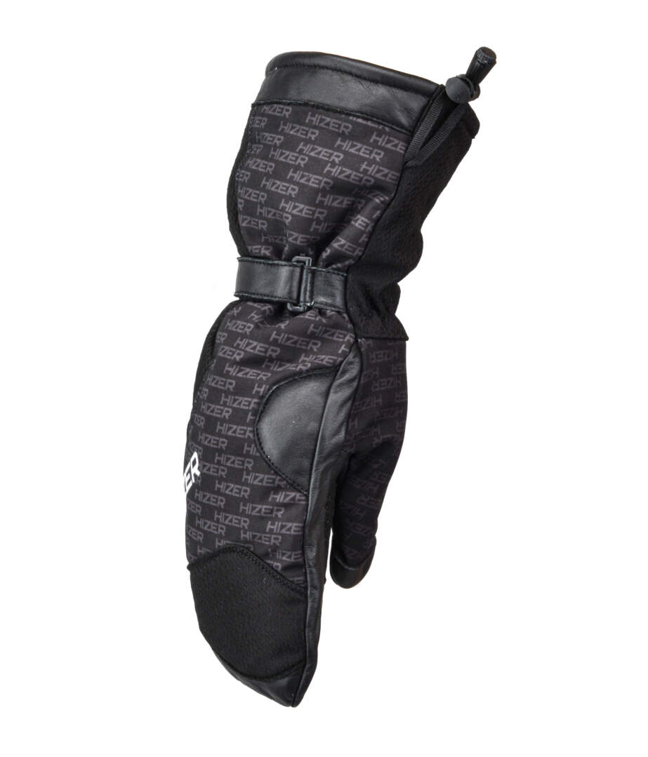 Перчатки для снегохода HIZER №3 black (L)